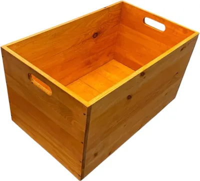 Produktbild von Multifunktionale Kiste aus Kiefernholz, ideal zur Aufbewahrung von Brennholz, Spielzeug