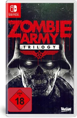Zdjęcie produktu dla Rebellion Zombie Army Trilogy, Nintendo Switch, Tryb multiplayer, od 17 lat, Nośnik fizyczny