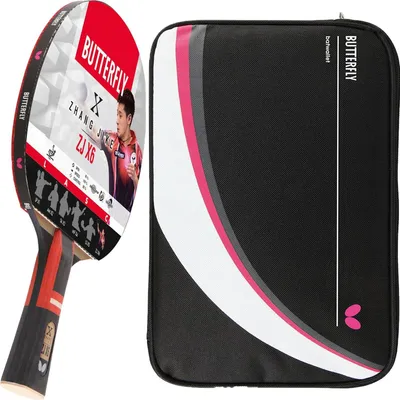 Produktbild von Butterfly 1x Zhang Jike Tischtennisschläger + Tischtennishülle Drive Case II