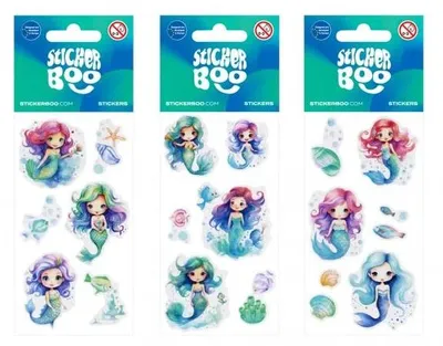 Immagine prodotto di Adesivi Sticker BOO Sirena mix