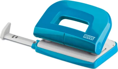 Produktbild von Schreibtisch-Set Twinset Heftgerät+Locher E 15/E 210 petrol Packung mit 6 Stück