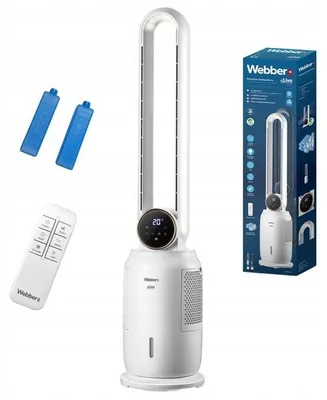 Produktbild von WEBBER WB1840B BLADELESS-VENTILATOR – KÜHLUNG, BEFEUCHTUNG, IONISIERUNG 4-in-1