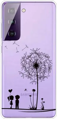 Produktbild von König Design Hülle kompatibel mit Samsung Galaxy S21 Kunststoff Soft Handyhülle - Handy Case Transparent