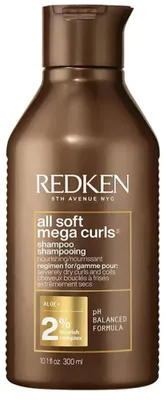Zdjęcie produktu dla Redken - All Soft Mega Curls Shampoo (dry curly and wavy hair) 300ml