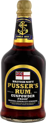 Produktbild von Pusser's Rum Gunpowder Proof 54,5% Vol. 0,7l