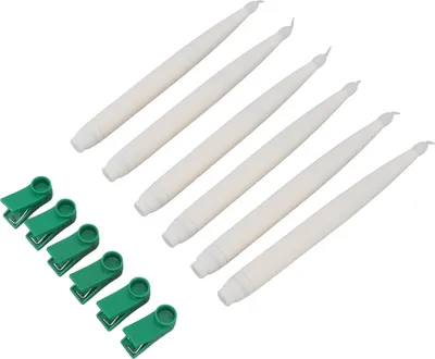 Produktbild von LED-Weihnachtskerzen,Clip On Candle Lights,Flammenlose Kerzen,Weihnachtskerzen,LED-Kerzen,LED-Kerzen mit Clip