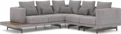 Produktbild von Neu Luxus Garnitur Textil Polstersofa L-Form Möbel Wohnzimmer Couchtisch