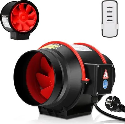 Produktbild von Extrakta Ventilator 150 mm Wandventilator mit Fernbedienung
