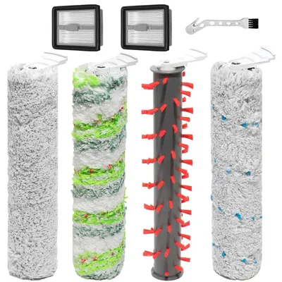 Immagine prodotto di Set di rulli sostitutivi e filtri HEPA per aspirapolvere a umido e a secco Bissell CrossWave X7 Plus/Pro, versione per animali domestici