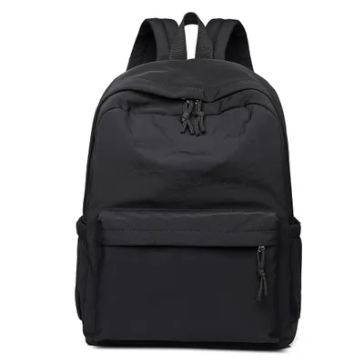 Produktbild von Schulrucksack Schulrucksack,Travel Schultaschen 14 Zoll Laptop, Rucksack für Teenageralter-Schwarz