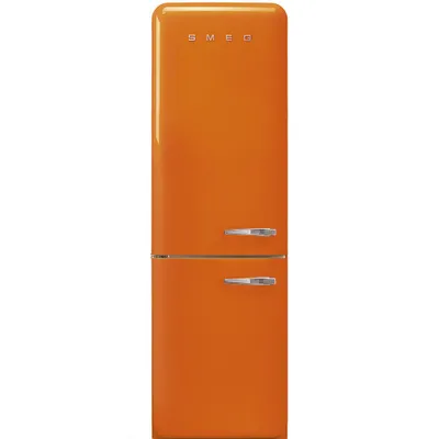 Produktbild von Smeg FAB32LOR5 Freistehende KÃ1/4hl-/Gefrierkombi, 2 TÃ1/4ren, 234 l Nutzinhalt KÃ1/4hlteil, 97 l Nutzinhalt Gefrierteil, 60,1 cm Breite, , 204 kWh/Jahr, 4 Sterne, 37 dB Geräuschemissionen, Inverter-Motor, NoFrost-System
