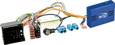 Zdjęcie produktu dla ACV 12-1324-80-15, Adapter ISO, Audi Audi A1 2010 - 2019* Audi A3 2003 - 2013 Audi A4 2000 - 2009 Audi A5 2007 - 2010 Audi R8 2007..., Wielobarwny