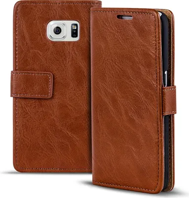 Immagine prodotto di Custodia retrò per Samsung Galaxy S6 custodia a portafoglio custodia per telefono cellulare vintage slim cover