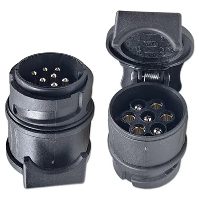 Produktbild von Anhängeradapter | 13- auf 7-polig | 12V | kurze Ausführung
