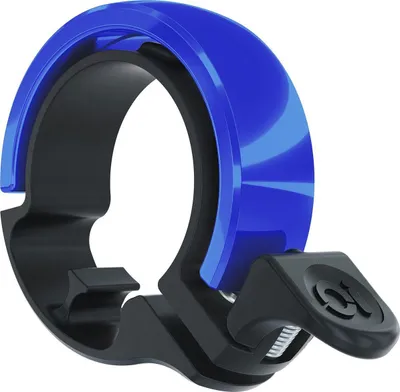 Produktbild von Knog Oi Classic Large Fahrradklingel, 23.8 - 31.8mm, black/blue