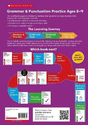 Produktbild von Grammar and Punctuation Practice Ages 8-9