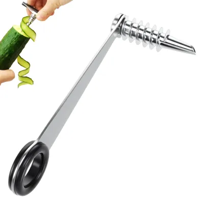 Produktbild von Edelstahl Spiralschneider für Kartoffeln, Gemüse, Gurken, Karotten, Obst