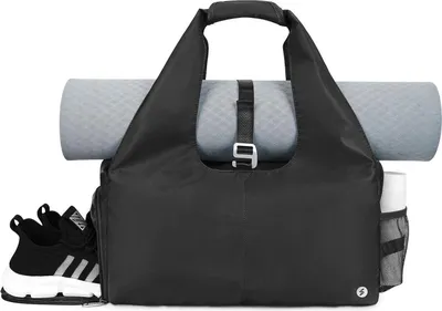 Produktbild von Sporttasche Damen Yogatasche mit Schuhfach & Nassfach