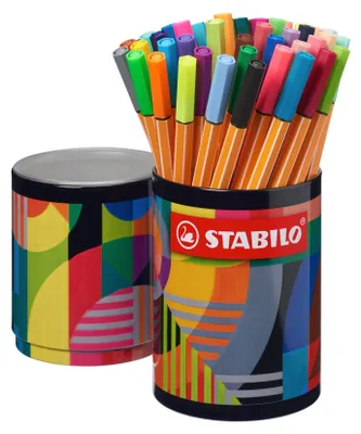 Obrázok produktu pre STABILO 88/45-2-20 STABILO Point 88 Fineliner farbsortiert 0,4 mm, 45 St.