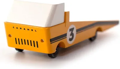 Image de Candylab Jouet voiture dépanneuse course - Monde Candycar en bois