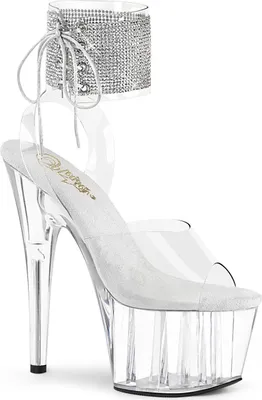 Produktbild von ADORE-791-2RS Damen Sandale von Pleaser, Transparent , EU 40, US 10