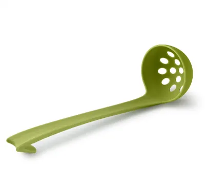 Olivenlöffel aus Olivenholz, Grün, 28 cm