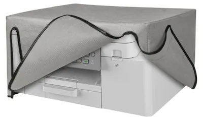 Produktbild von kwmobile Cover kompatibel mit Brother MFC-J4335DW - Tasche Hülle Drucker - Staubschutzhülle Schutzhaube Schutzhülle - Hellgrau