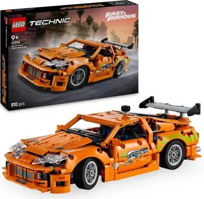 Obrázok produktu pre LEGO Technic Fast & Furious Toyota Supra MK4, 6-valcový motor, funkčné riadenie, od 9 rokov