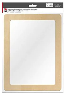Image de Marabu173000000061 Cadre de sérigraphie Marabu, (L)249 x (P)337 x (H)5 mm, bois