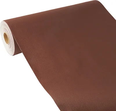 Produktbild von Papstar Tischläufer, stoffähnlich, PV-Tissue Mix ROYAL Collection 24 m x 40 cm braun 84975