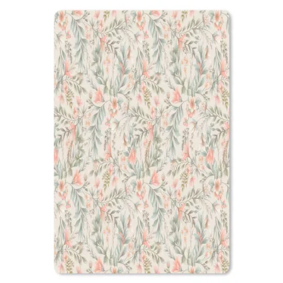 Produktbild von MuchoWow® Mauspad Mousepad Blumen - Pastell - Blätter 18x27 cm - Mousepads - Maus Mat - Pad - Mausunterlage