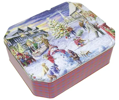 Immagine prodotto di Gawol Gebäckdose "Weihnachtsmarkt" 411222 4033051031866