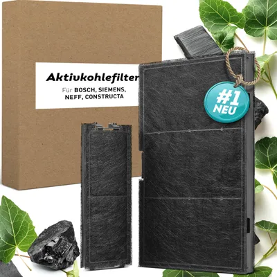 Aktivkohlefilter für Siemens LZ10AKA00, 2 Stück