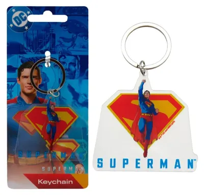 Obrázek produktu pro Cyp Superman-shield přívěsek na klíče, vícebarevný Vícebarevný, univerzální velikost