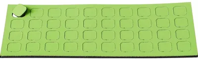 Produktbild von Magnetische Symbole Quadrat 9x9mm VE=40 Stück lind