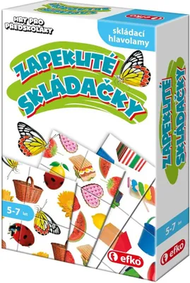 Obrázek produktu pro Hry pro předškoláky – Zapeklité skládačky