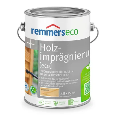 Produktbild von REMMERS ECO Holzimprägnierung Grundierung farblos 2,5 l