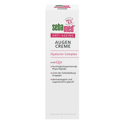 Zdjęcie produktu dla Sebamed Augencreme Anti Ageing z Q10 i kompleksem hialuronowym 15ml