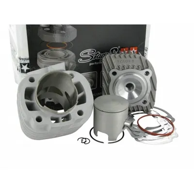 Zdjęcie produktu dla Zestaw Aluminiowych Cylindrów Stage6 Racing Mk2 O Pojemności 70 Cm3 Z Otworem 47,6 Mm I Chińskimi Tłokami 2-Suwowymi O Średnicy 12 Mm.