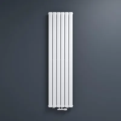 Produktbild von Mai & Mai Badheizkörper flach 180x46cm in Weiß Mittelanschluss Paneelheizkörper Vertikal Handtuchwärmer Badheizung Einlagig Ohne Heizstab