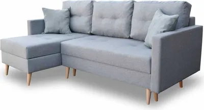 Produktbild von Ecksofa mit Schlaffunktion Falun Grau