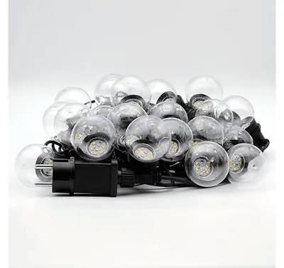 Obrázek produktu pro RealPower 463627, 24 lamp, LED, Teplá bílá, 2200 K, Vnitřní/venkovní, Černá