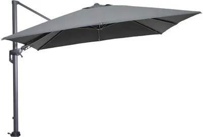 Produktbild von Garden Impressions Hawaii Sonnenschirm - 300x300 cm - carbon black - Dunkelgrau