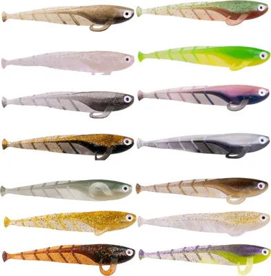 Produktbild von Zeck Fishing Quappie 8 cm Moor Kiwi 4 Stück
