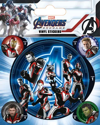 Productafbeelding van Avengers - Stickersets - Endgame - Pakken uit het Kwantumrijk