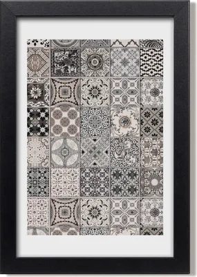 Produktbild von Bild 20x30 MDF-Rahmen, Wandkunst Keramikfliesen