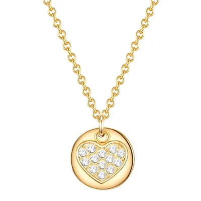 Produktbild von Eastside Halskette Herz Edelstahl Preciosa 40,0 cm Basiskette + 5,0 cm Verlängerung 50050034