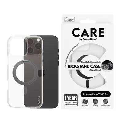 Immagine prodotto di Custodia con supporto per Iphone 16 Pro Max - Nero
