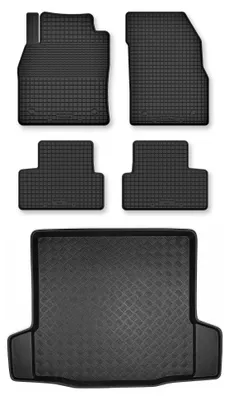 Obrázek produktu pro Vaničkové autokoberce + vana kufru pro: Chevrolet Cruze 2008-2016 sedan 5 ks