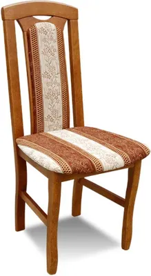 Produktbild von Stuhl ohne Armlehne Esszimmerstuhl Holz Stoff Esszimmer Design Sessel